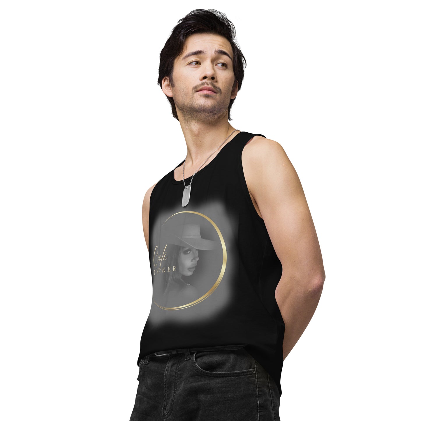 Urban Cowboy Men’s premium tank top