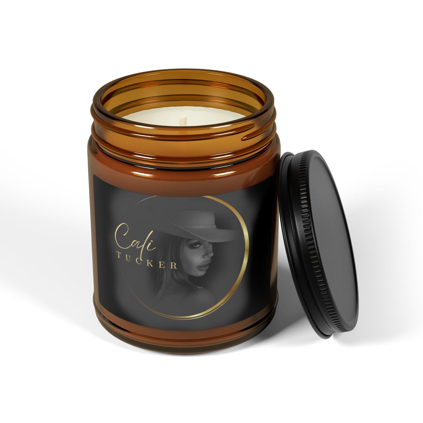 Cali's Candle Collection - Amber Jar - Relaxing Home Décor Gift