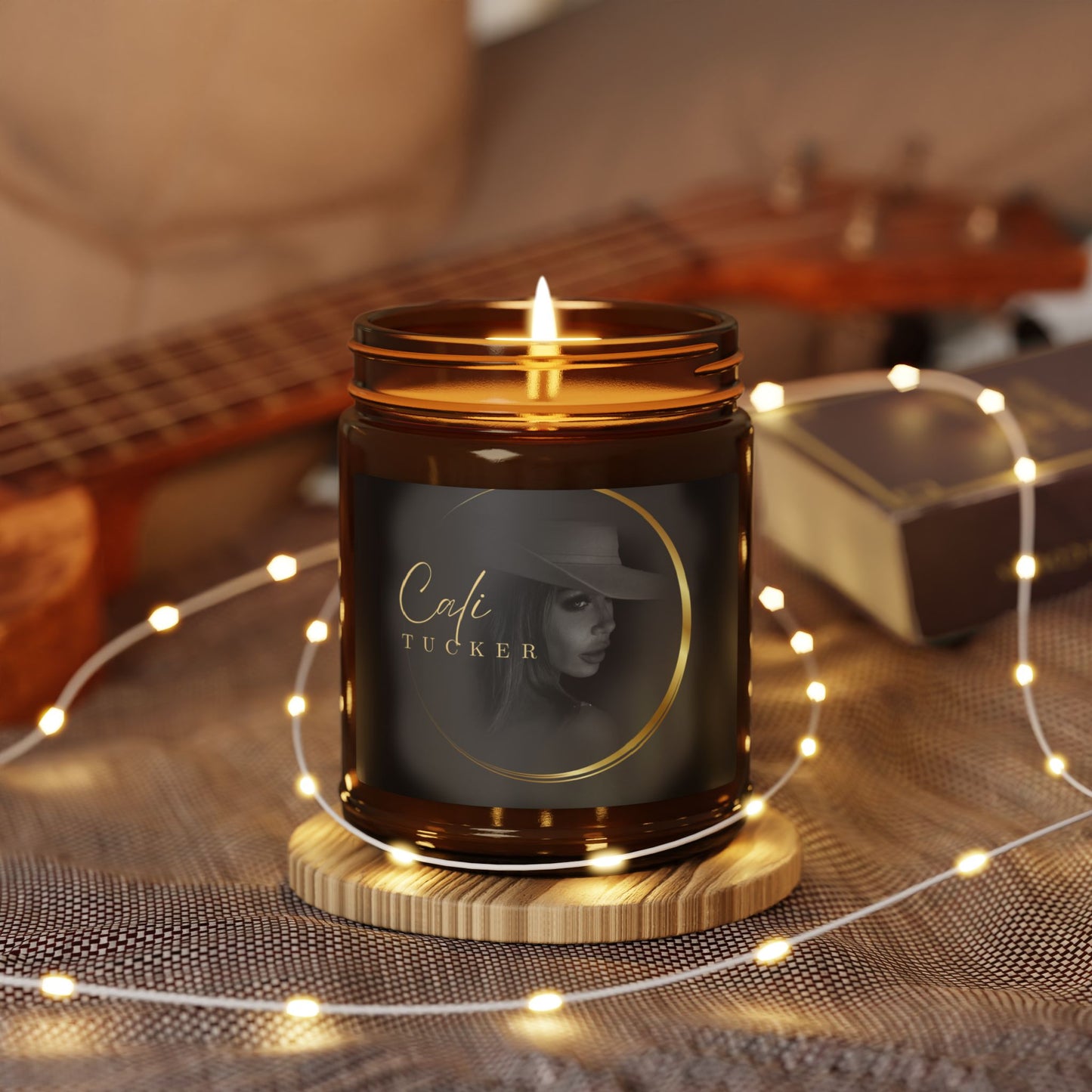 Cali's Candle Collection - Amber Jar - Relaxing Home Décor Gift