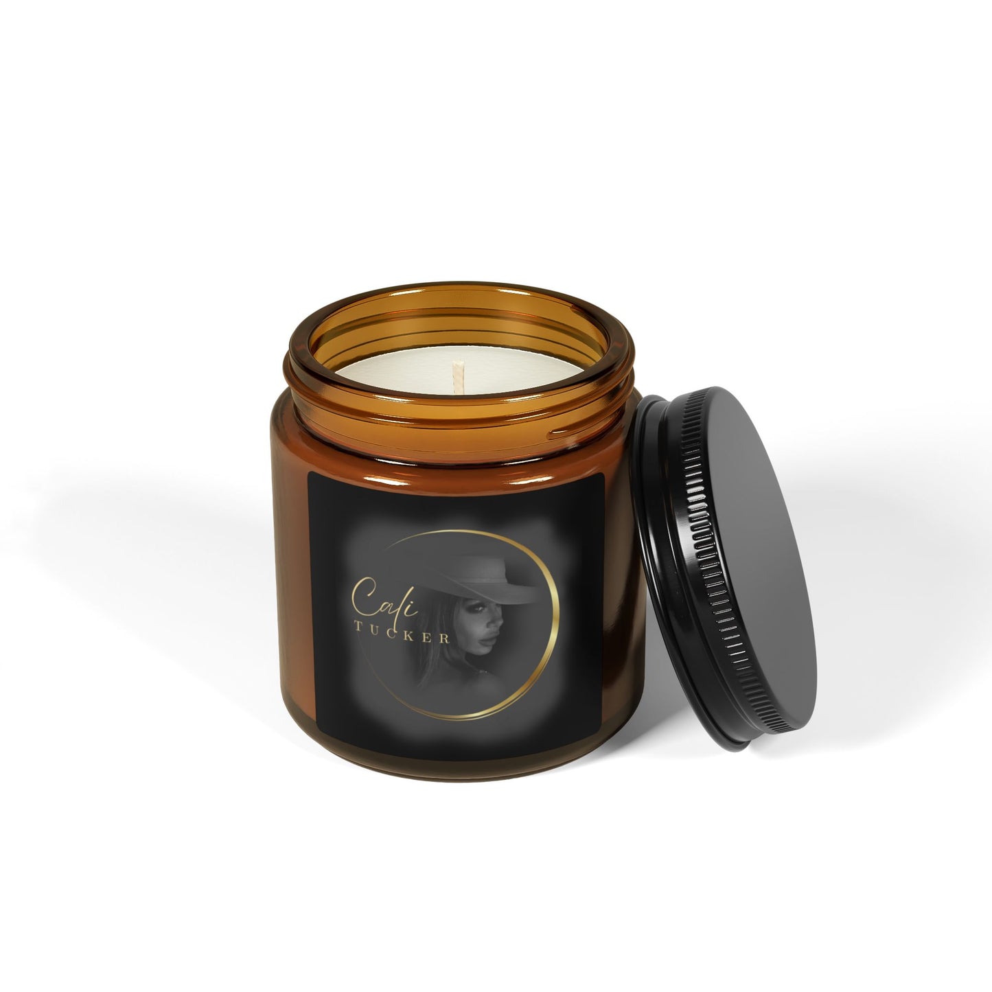 Cali's Candle Collection - Amber Jar - Relaxing Home Décor Gift