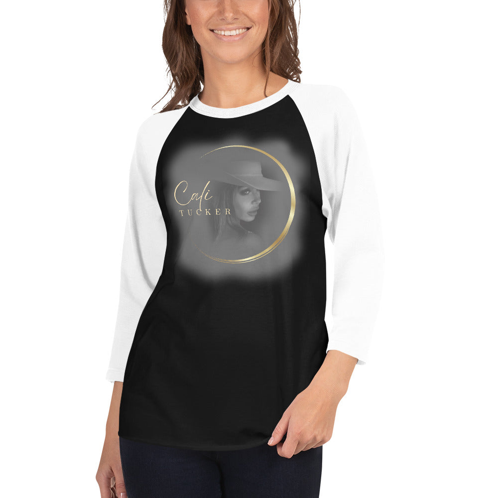 Urban Cowboy 3/4 sleeve ladies raglan shirt